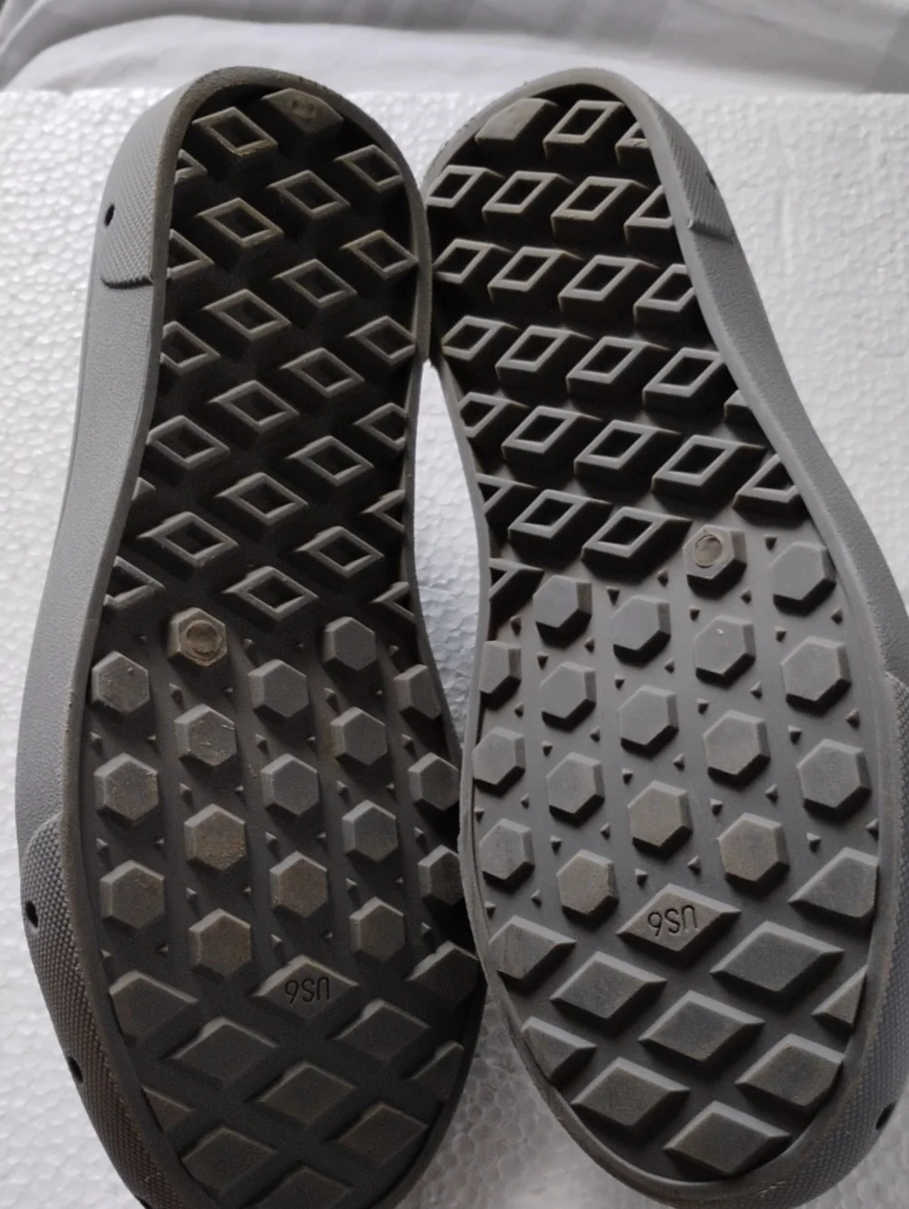 Unisex Vans Slip-On, Water Shoe Style Loafers in Charcoal Gray/ Light Weight